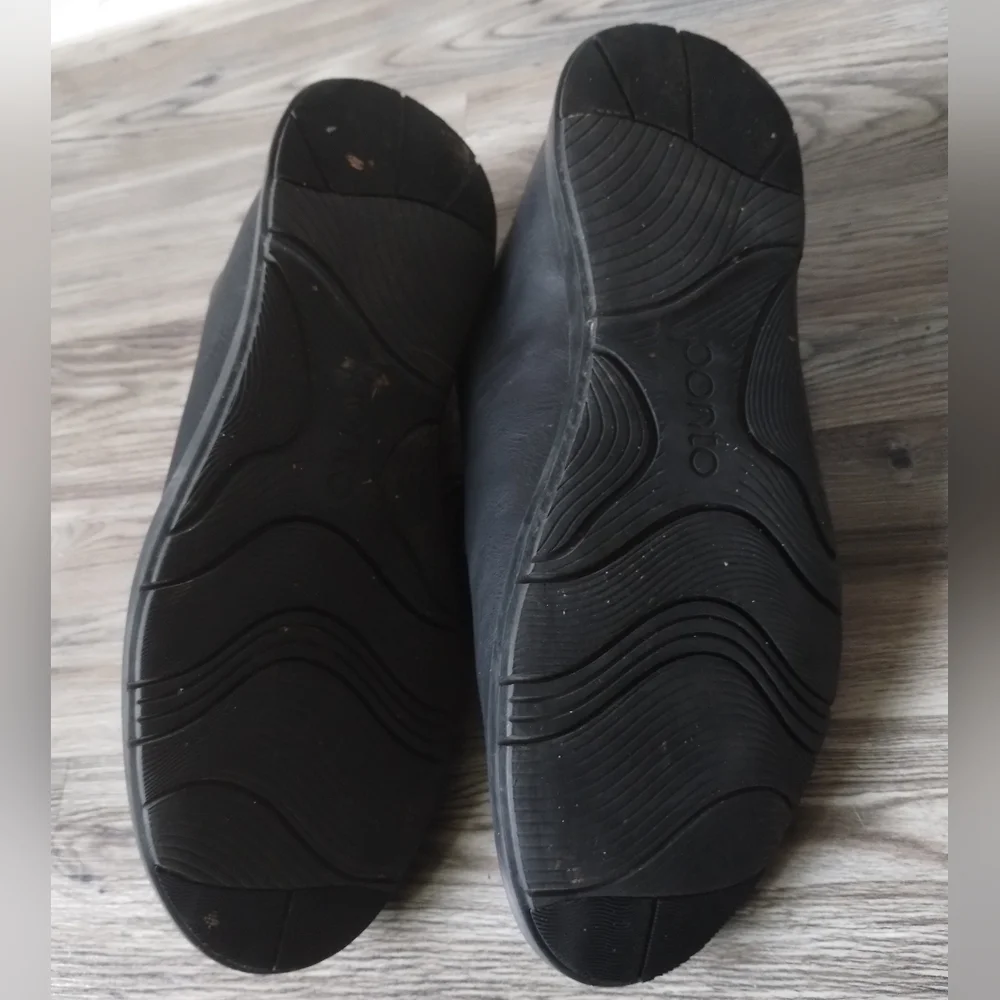 Ponto The Pacific Oxford Black Leather Dress Shoe Men's Size 10